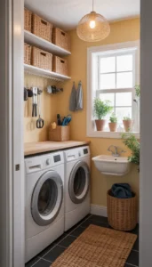 Use slim hanging organizers