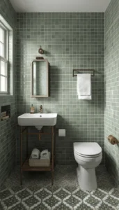 Use small format tiles