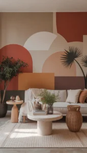 Use soft warm neutrals