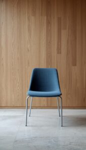 Use stackable or lightweight chairs