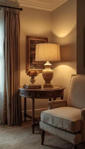 Use table and floor lamps generously