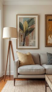 Use tall decor elements