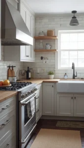 Use textured or handmade tiles