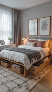 Use under bed storage