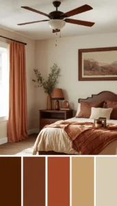 Use warm earthy tones