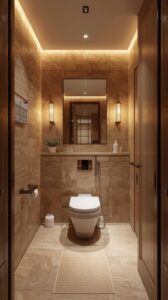 Use warm lighting tones