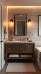 Use warm lighting tones