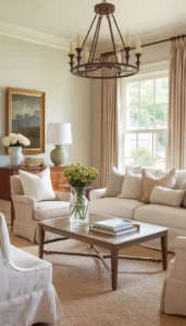 Use warm neutral shades