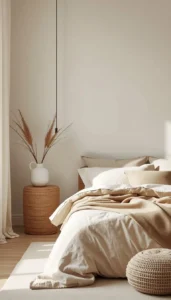 Use warm neutral shades