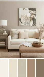Use warm neutral tones