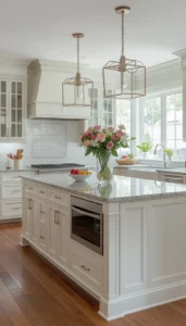Use white or soft neutral cabinetry