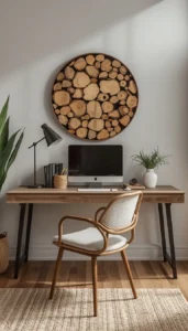 Use wood accents