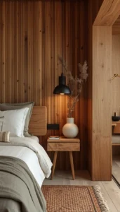 Use wood furniture or accents