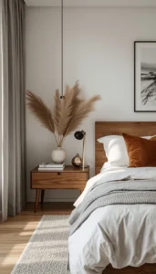 Use wood furniture or accents