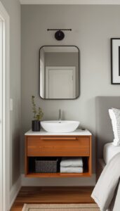 Wall Mounted Vanities for Small Bedrooms