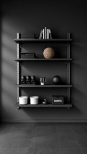 Wall mounted storage solutions