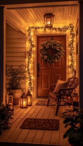 Warm Lighting and Lantern Decor