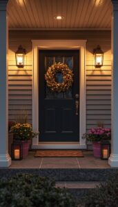 Warm Lighting and Lantern Decor