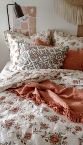 Whimsical Bedding With Texture and Layers