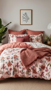 Whimsical Bedding With Texture and Layers