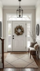 Winter Entryway Decorating Ideas