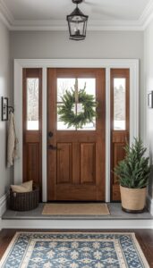 Winter Entryway Decorating Ideas