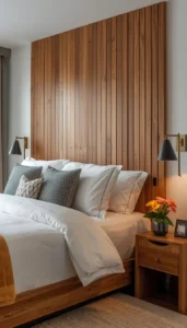 Wooden Headboards for Warmth and Texture