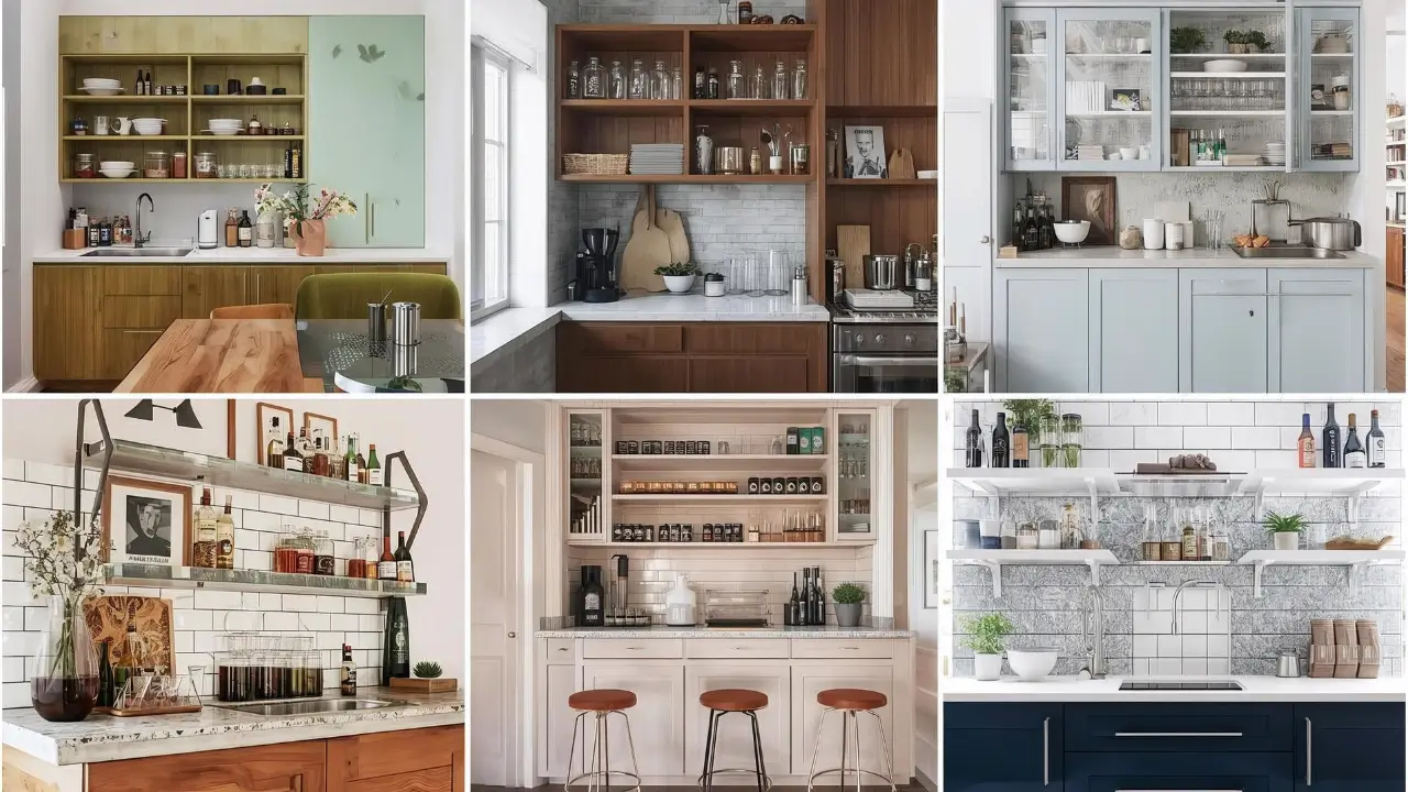 coffee bar ideas kitchen counter