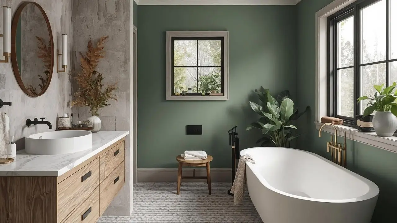 Sage Green Bathroom Ideas
