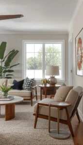 Accent Chairs and Side Tables