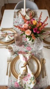Add Bright Napkins or Runners