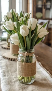 Add Burlap and Linen Accents