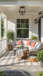 Add Cushions in Seasonal Colors