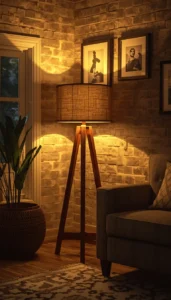 Add Table and Floor Lamps