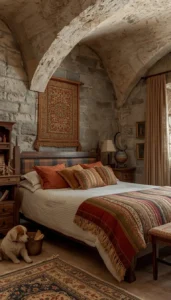 Add Tapestries or Fabric Hangings