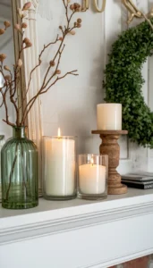 Add Textured Candle Holders