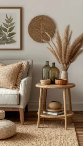 Add Wooden and Rattan Pieces