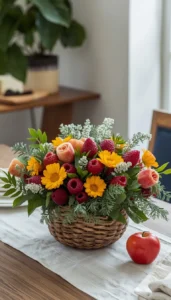 Add Wooden or Woven Bowls