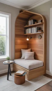 Add a slim side table