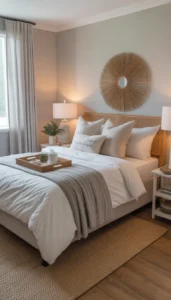 Add a tray with essentials