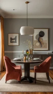 Add accent tones through decor