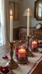 Add candle holders with character