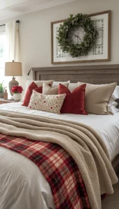 Add cozy pillows or throws