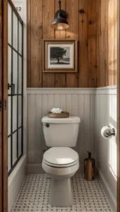 Add metal towel bars