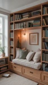 Add upholstered cushions