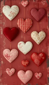 Antique Style Valentines Wall Decor