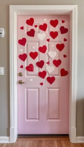Apartment Friendly Valentine Door Decorations