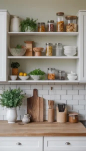 Avoid overcrowding shelves