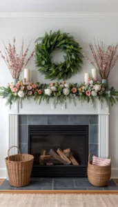 Blend Fresh and Faux Blooms