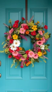 Bright Floral Summer Wreath Designs